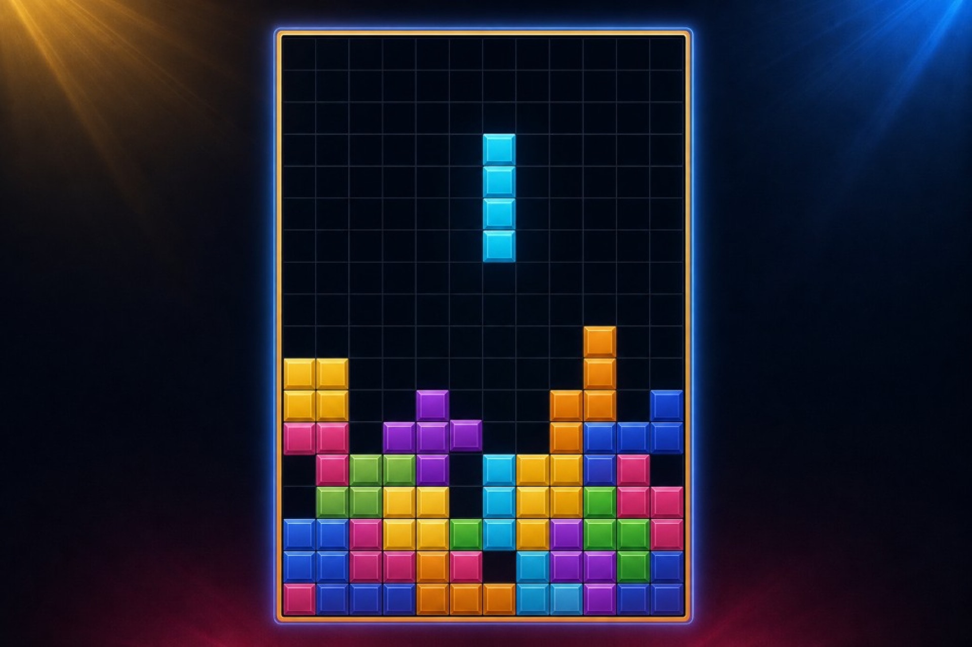 Hotel Tetris Bordeaux — jeu projeté sur la façade